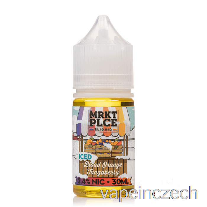 Ledový Krvavý Pomeranč Tangoberry - Mrkt Salts - 30ml 24mg Vape Pero